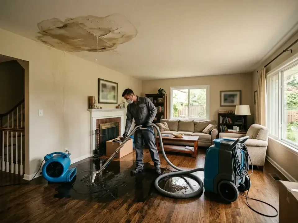attic-pipe-burst-ceiling-drip-008 — frequently asked questions, Water Damage Restoration & Carpet Care in East Chicago, IN